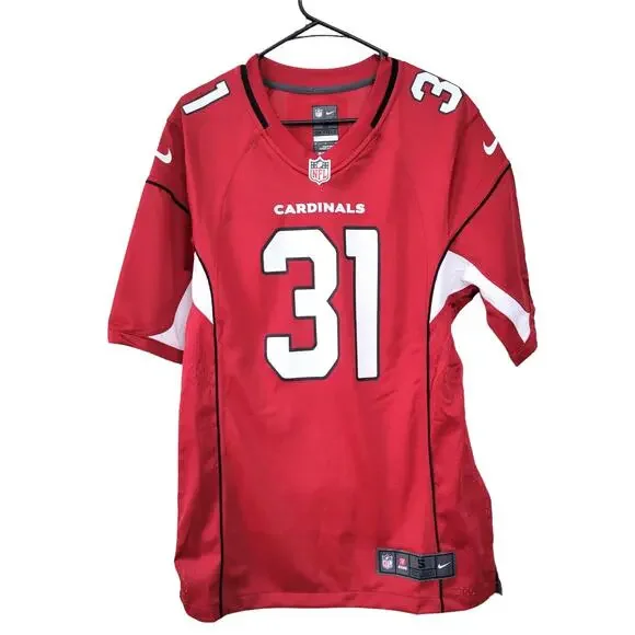 Nike NFL Arizona Cardinals Football Game Day Jersey David Johnson 31 Sz S 468942 - Picture 2 of 7